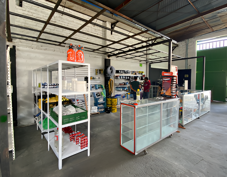 Ferretería en sus inicios